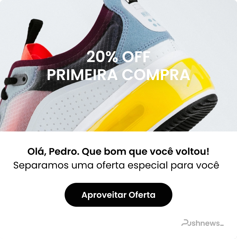 OnSite Popup exibindo produto anteriormente visualizado por visitante anônimo