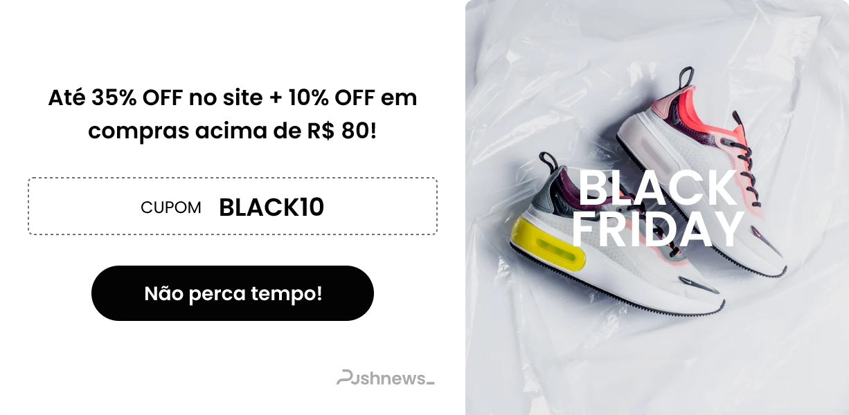 OnSite Popup exibindo cupom promocional em destaque para campanhas sazonais como Black Friday e Natal